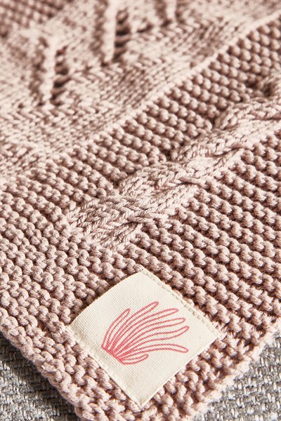 Pamuklu El Örgüsü Battaniye