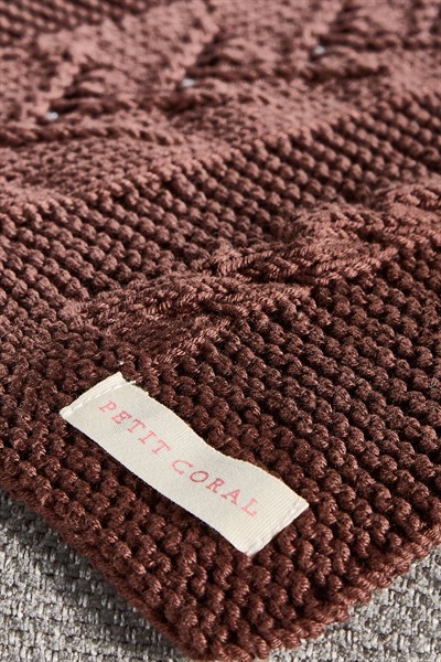 Pamuklu El Örgüsü Battaniye