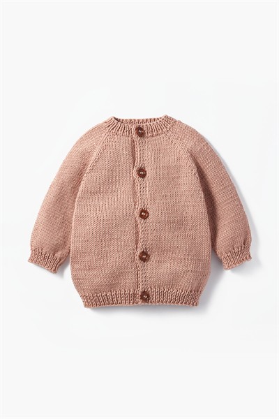 Pamuklu El Örgüsü Hırka