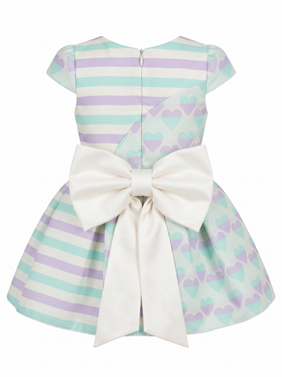 Pastel Heart Elbise