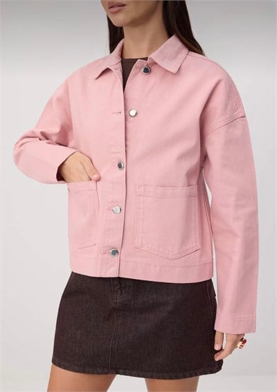 PEMBE JEAN CEKET