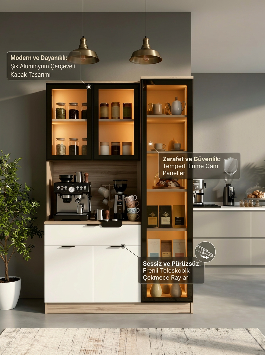 Modern Mutfakların Yeni Yıldızı: Dream Premium Kahve İstasyonu ve Evde Barista Deneyimi