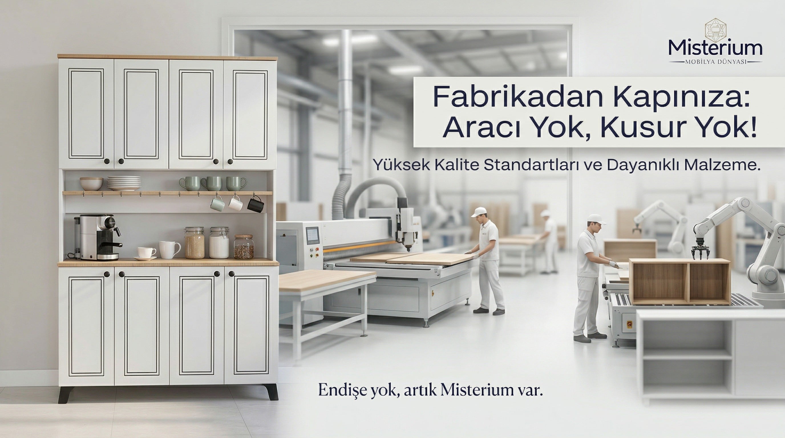 Fabrikadan Kapınıza, Aracısız Sipariş Misterium!