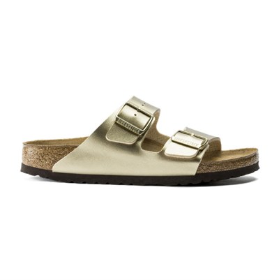 BIRKENSTOCK ARIZONA BF METALLIC ÇİFT BANTLI GOLD KADIN TERLİK 1016111