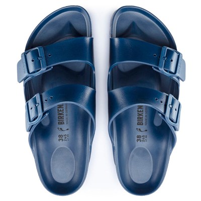 BIRKENSTOCK ARIZONA EVA SUYA DAYANIKLI LACİVERT ÇİFT BANTLI KADIN TERLİK 1019142