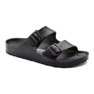 BIRKENSTOCK ARIZONA EVA SUYA DAYANIKLI SİYAH ÇİFT BANTLI ERKEK TERLİK 129421