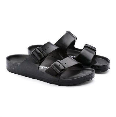 BIRKENSTOCK ARIZONA EVA SUYA DAYANIKLI SİYAH ÇİFT BANTLI ERKEK TERLİK 129421