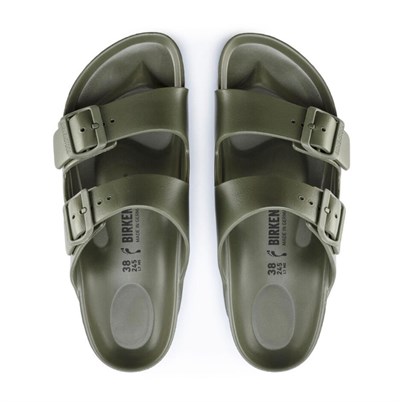 BIRKENSTOCK ARIZONA EVA SUYA DAYANIKLI HAKİ ÇİFT BANTLI ERKEK TERLİK 1019094