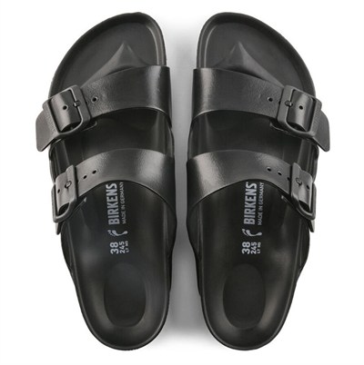 BIRKENSTOCK ARIZONA EVA SUYA DAYANIKLI SİYAH ÇİFT BANTLI ERKEK TERLİK 129421