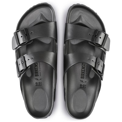 BIRKENSTOCK ARIZONA EVA SUYA DAYANIKLI ANTRASİT ÇİFT BANTLI ERKEK TERLİK 1001497
