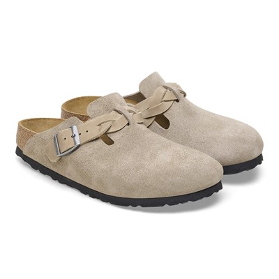 BIRKENSTOCK BOSTON VI LEOI BRAIDED KAPALI KADIN TERLİK 1026694