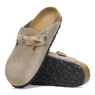 BIRKENSTOCK BOSTON VI LEOI BRAIDED KAPALI KADIN TERLİK 1026694