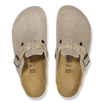BIRKENSTOCK BOSTON VI LEOI BRAIDED KAPALI KADIN TERLİK 1026694