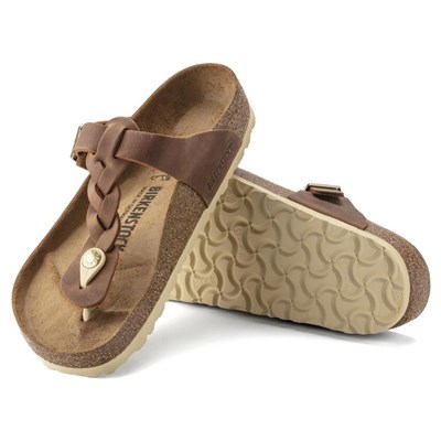 BIRKENSTOCK GIZEH LEOI BRAIDED PARMAK ARASI KADIN TERLİK 1021355