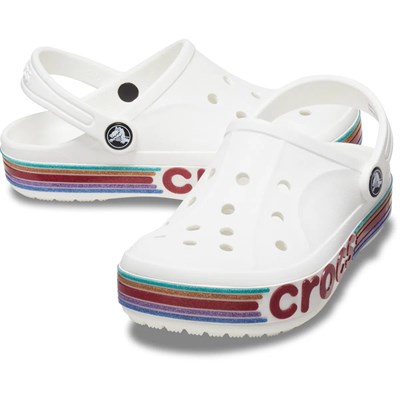 CROCS BAYABAND RAİNBOW GLITTER CLG K SİMLİ KIZ ÇOCUK TERLİK 209730
