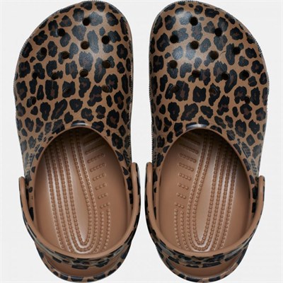 CROCS CLASSIC ANIMAL CLOG LEOPAR ÇOCUK TERLİK 211881