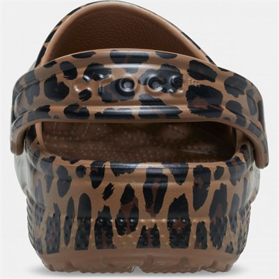 CROCS CLASSIC ANIMAL CLOG LEOPAR ÇOCUK TERLİK 211881