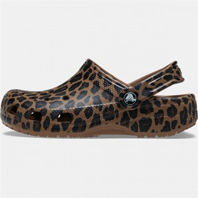 CROCS CLASSIC ANIMAL CLOG LEOPAR ÇOCUK TERLİK 211881