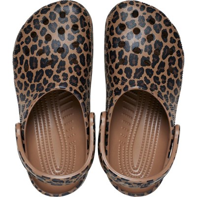 CROCS CLASSIC ANIMAL CLOG LEOPAR KADIN TERLİK 211800