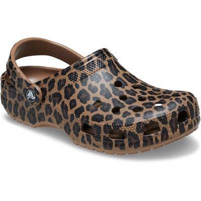 CROCS CLASSIC ANIMAL CLOG LEOPAR KADIN TERLİK 211800
