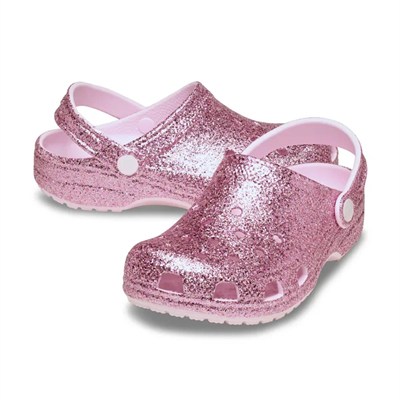CROCS CLASSIC CHUNKY GLITTER CLOG K SİMLİ KIZ ÇOCUK TERLİK 211939