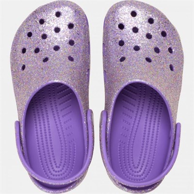 CROCS CLASSIC FANTASY GLITTER CLOG K SİMLİ KIZ ÇOCUK TERLİK 212561
