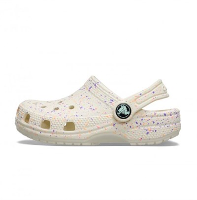 CROCS CLASSIC GLOW PAINT SPLATTER CLOG T KIZ ÇOCUK TERLİK 212669