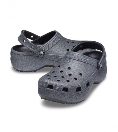 CROCS CLASSIC PLATFORM GLITTER II CLOG W KADIN TERLİK 207770