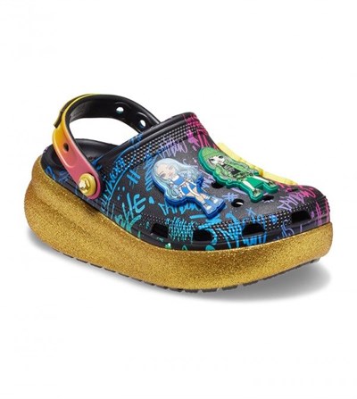 CROCS CLASSIC RAINBOW CUTIE CRUSH CLOG K KADIN TERLİK 208116