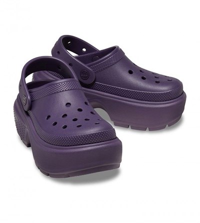 CROCS STOMP CLOG YÜKSEK TOPUKLU KADIN TERLİK 209347