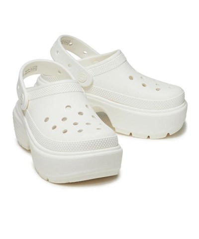 CROCS STOMP CLOG YÜKSEK TOPUKLU KADIN TERLİK 209347
