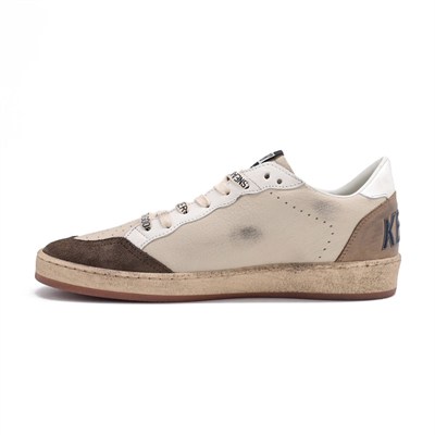 GOLDEN GOOSE NAPPA UPPER SUEDE TOE NABUK SPUR LEATHER STAR ERKEK SNEAKER