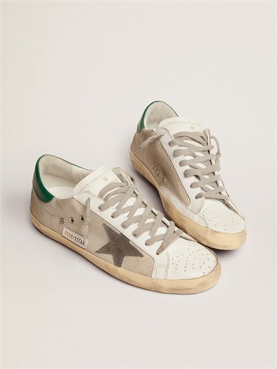 GOLDEN GOOSE SUPER-STAR CLASSIC WITH LIST ERKEK SNEAKER