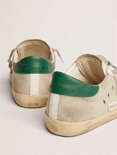 GOLDEN GOOSE SUPER-STAR CLASSIC WITH LIST ERKEK SNEAKER