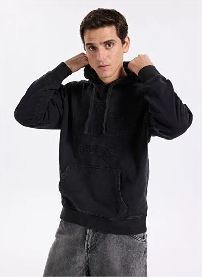 GUESS ECO TYLER HOODIE KAPŞONLU SWEATSHIRT M5BQ21KCNY4