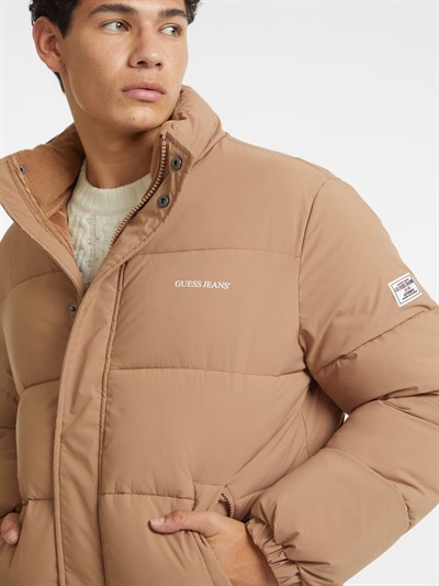 GUESS JEANS REG LENGHT PUFFER ERKEK ŞİŞME MONT M4BL20WGII2