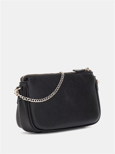 GUESS NOELLE DBL POUCH CRO KADIN ÇANTA HWZG7879710