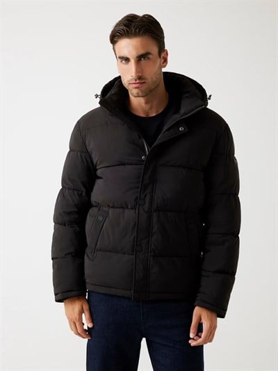 GUESS STRETCH PUFFA JACKET ERKEK ŞİŞME MONT M4BL21WGJ42