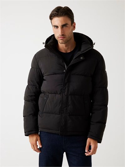 GUESS STRETCH PUFFA JACKET ERKEK ŞİŞME MONT M4BL21WGJ42