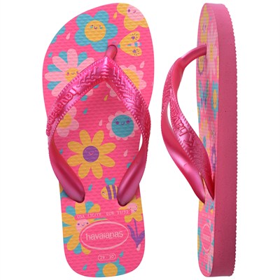 HAVAİANAS KIDS FLORES KIZ ÇOCUK PARMAK ARASI TERLİK 4000052