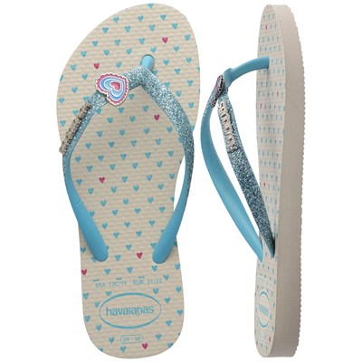 HAVAİANAS KIDS SLIM GLITTER II SİMLİ KIZ ÇOCUK PARMAK ARASI TERLİK 4146976
