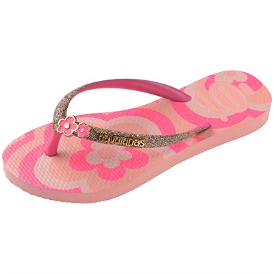 HAVAİANAS KIDS SLIM GLITTER II SİMLİ KIZ ÇOCUK PARMAK ARASI TERLİK 4146976