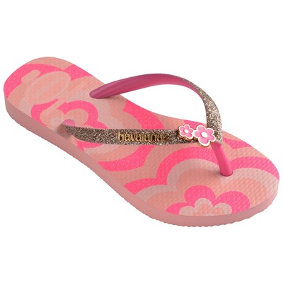 HAVAİANAS KIDS SLIM GLITTER II SİMLİ KIZ ÇOCUK PARMAK ARASI TERLİK 4146976