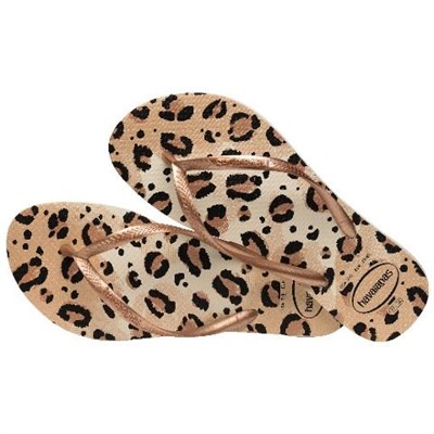 HAVAİANAS SLIM ANIMALS LEOPAR PARMAK ARASI TERLİK