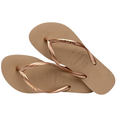 HAVAİANAS SLIM LOGO METALLIC PARMAK ARASI TERLİK 4119875