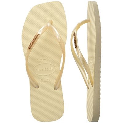 HAVAİANAS SQUARE LOGO METALLIC KADIN PARMAK ARASI TERLİK 4148257