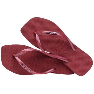 HAVAİANAS SQUARE LOGO METALLIC KADIN PARMAK ARASI TERLİK 4148257