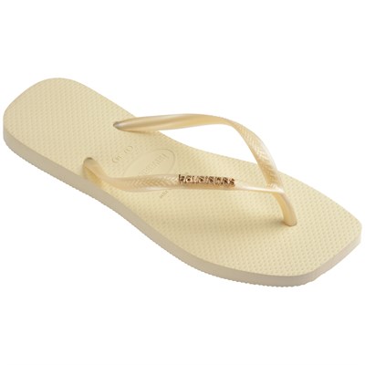 HAVAİANAS SQUARE LOGO METALLIC KADIN PARMAK ARASI TERLİK 4148257