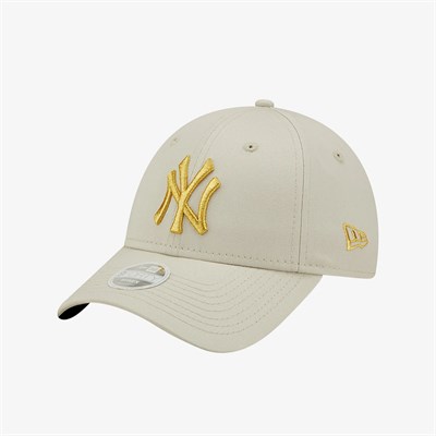 NEW ERA WMNS METALLIC LOGO 9FORTY NEYYAN  STNMTG BEJ KADIN ŞAPKA 60222491
