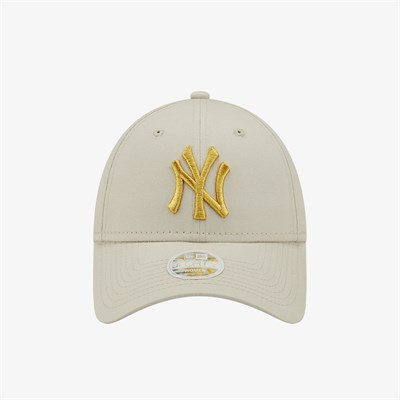 NEW ERA WMNS METALLIC LOGO 9FORTY NEYYAN  STNMTG BEJ KADIN ŞAPKA 60222491